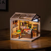 ROLIFE Super Creator Fascinating Book Store DIY Miniature House Kit DW004