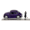 Jada Toys Wednesday Addams and Thing with Volkswagen Beetle Vehicle