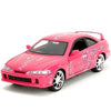 Jada Toys Fast and Furious 1995 Honda Integra Type R Suki's Pink Design Die-Cast Metal Vehicle