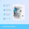 TAPO By TP-Link P110 Smart Plug with Energy Monitoring, Wi-Fi Smart Socket, Remote Control, Device Sharing, No Hub Required