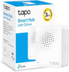 TAPO By TP-Link H100 Smart Hub with Built-in Chime, REQUIRES 2.4GHz Wi-Fi, Reliable Long-Range Connections with Tapo Sensors