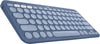 Logitech Keyboard K380 Wireless Multi-Device for Mac, Bluetooth, Compact Space-Saving Design - (Blueberry)