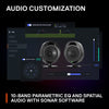 SteelSeries Speakers Arena 3 Full-Range 2.0 Desktop Gaming Speakers (Immersive Audio /Wired & Bluetooth/3.5mm Aux)