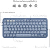 Logitech Keyboard K380 Wireless Multi-Device for Mac, Bluetooth, Compact Space-Saving Design - (Blueberry)