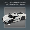 LEGO Technic 42184 Koenigsegg Jesko Absolut Grey Hypercar (801 Pieces)