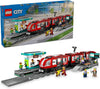 LEGO City 60423 Downtown Streetcar and Station (811 Pieces)