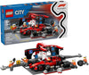 LEGO City 60443 F1 Pit Stop & Pit Crew w/Ferrari Car (322 Pieces)