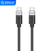 Orico USB-C PD240W Multifunctional Data & Charging Cable Straight head 2M (ORICO-CC240-20-BK-BP)