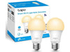 TAPO By TP-Link L510E Smart Dimmable Wi-Fi Light Bulb, E27, 2-Pack