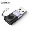Orico USB-A to Type-C Adapter - (ORICO-WAC-BK-BP)