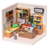 ROLIFE Super Creator Fascinating Book Store DIY Miniature House Kit DW004