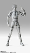 Bandai S.H.Figuarts Body-kun -Sports- Edition -Wireframe- (Gray Color Ver.)