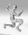 Bandai S.H.Figuarts Body-kun -Sports- Edition -Wireframe- (Gray Color Ver.)