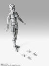Bandai S.H.Figuarts Body-chan -Sports- Edition -Wireframe- (Gray Color Ver.)
