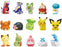 Bandai Pokemon Kids Paldea Region Edition Random 1 Unit (24 types)