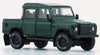 BM Creations 1/64 Land Rover Defender 110 Pickup 2016 Green LHD