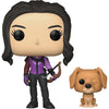 Funko Hawkeye 1212 Kate Bishop with Lucky the Pizza Dog Pop! Vinyl Figure