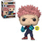 Funko AAA Anime Exclusive Jujutsu 1376 Kaisen Yuji Itadori Divergent Fist Glow-in-the Dark Pop! Vinyl Figure