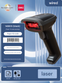 Deli 1D Wired Barcode Reader 14880S (Black)