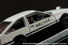 HobbyJapan 1/64 Toyota Sprinter Trueno GT APEX AE86 / InitialD VS Ryosuke Takahashi Takumi Fujiwara with Driver Figure