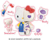 MegaHouse Kaitai Fantasy Sanrio Characters Fancy Purple MIX (1 out of 4pcs)