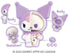 MegaHouse Kaitai Fantasy Sanrio Characters Fancy Purple MIX (1 out of 4pcs)