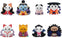 MegaHouse Mega Cat Project One Piece Nyan Peace Meow! Luffy and Wano Country Edition(Random 1 out of 8pcs)