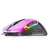 XTRFY M4 RGB Ultra-Light Gaming Mouse - Pink