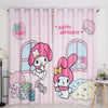 Custom Made Grommet Curtain Melody - 2 panels (Pink)