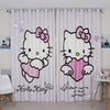 Custom Made Grommet Curtain Hello Kitty & Angel - 2 panels (Purple)