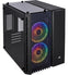 Corsair PC Case Crystal Series 280X RGB Tempered Glass Micro ATX Case — Black