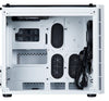 Corsair PC Case Crystal Series 280X RGB Tempered Glass Micro ATX Case — White
