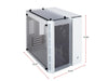 Corsair PC Case Crystal Series 280X RGB Tempered Glass Micro ATX Case — White