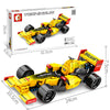 SEMBO 701352 Formula 1 Racing Car: Formula Renault Car Putin 293pcs