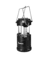 Tquens L400 Camping Lantern with Auto On/Off Function and Collapsible and water resistance and Battery Operated for Outdoors, Camping, Hiking, Fishing, Emergency - Black