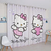 Custom Made Grommet Curtain Hello Kitty & Angel - 2 panels (Purple)