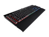 Corsair Keyboard Gaming K55 RGB Keyboard, Backlit RGB LED