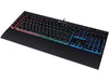 Corsair Keyboard Gaming K55 RGB Keyboard, Backlit RGB LED