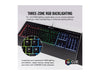 Corsair Keyboard Gaming K55 RGB Keyboard, Backlit RGB LED