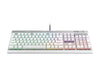 Corsair Keyboard K70 RGB MK.2 SE Cherry MX Speed Mechanical Gaming Keyboard with RGB LED Backlit and White PBT Keycaps - CH-9109114-NA