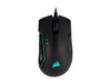 Corsair Mouse Glaive RGB Pro Comfort FPS/MOBA Gaming Mouse with Interchangeable Grips. Aluminum, Backlit RGB LED, 18000 dpi, Optical