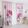 Custom Made Grommet Curtain Melody - 2 panels (Pink)