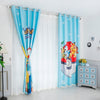 Custom Made Grommet Curtain Pikachu & Ash - 2 panels (Sky Blue)