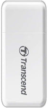 Transcend TS-RDF5K USB 3.1 SDHC/SDXC/microSDHC/SDXC Card Reader, White