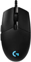 Logitech Mouse G Pro Hero Wired Gaming Mouse, 12000 DPI, RGB Lightning, Ultra Lightweight, 6 Programmable Buttons, On-Board Memory, Compatible with PC/Mac - Black