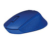 Logitech Mouse M331 SILENT PLUS Wireless Mouse Blue Color