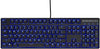 SteelSeries Keyboard Apex M500 Illuminated Mechanical Gaming Keyboard - Cherry MX Red Switch - Blue LED Backlit - Media Controls - Steel Back Plate