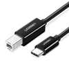 UGreen USB C Printer Cable USB Type C to USB 2.0 Type B Printer Scanner Cable Cord High Speed 2M Black