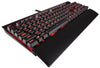 Corsair Keyboard K70 RAPIDFIRE Mechanical Gaming Keyboard - Backlit Red LED - USB Passthrough & Media Controls - Fastest & Linear - Cherry MX Speed (CH-9101024-NA)