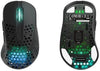 XTRFY M4 Wireless Ultra-Light Gaming Mouse, RGB, Adjustable Shape, 2.4 GHz Lag-Free Wireless, 75hrs Battery Life - (Black)